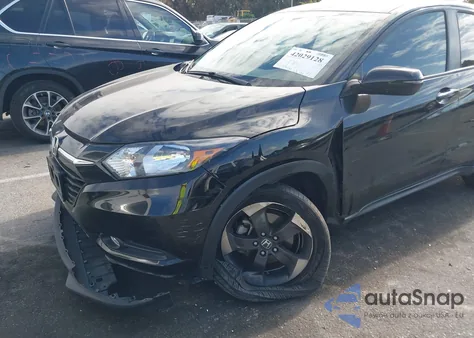 2018 Honda Hr-V Ex z USA, uszkodzony, nr VIN 3CZRU5H50JG705753